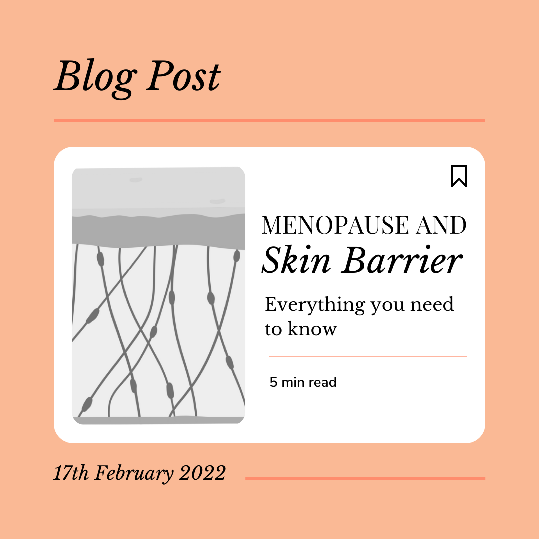 skincare for perimenopause menopause skin barrier collagen oestrogen progesterone anti anti ageing